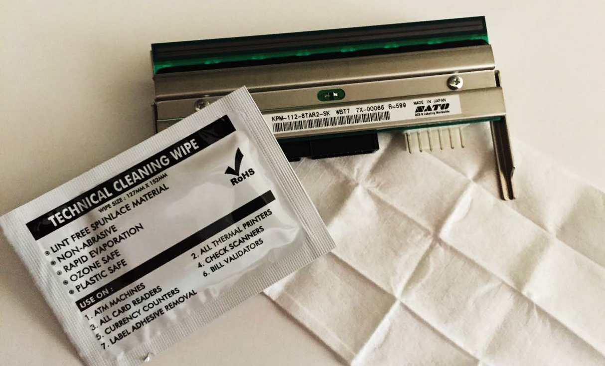 Thermal Print Head Cleaning Wipes